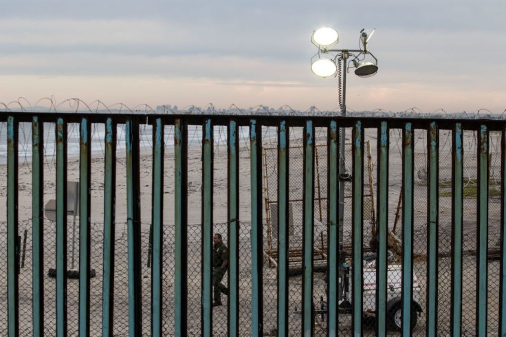 Part of a U.S. border wall in Texas