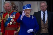 Prince Charles, Queen Elizabeth II, Prince Andrew