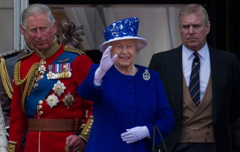 Prince Charles, Queen Elizabeth II, Prince Andrew