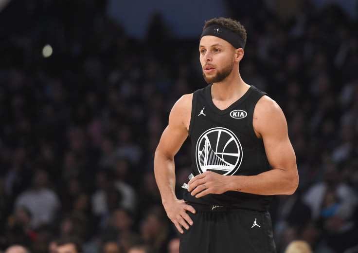Stephen Curry Warriors All-Star