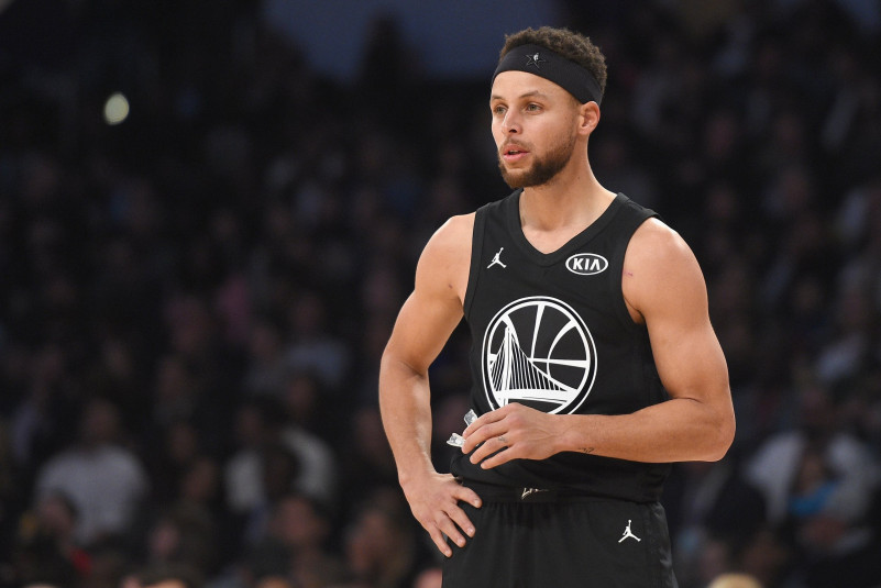 Stephen Curry Warriors All-Star