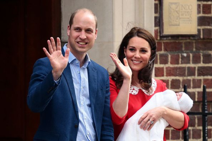 Prince William, Kate Middleton and Prince Louis