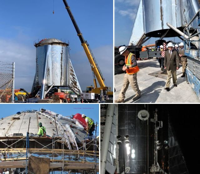 Work on Starship Hopper