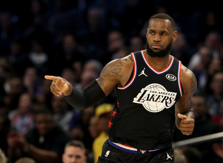 LeBron James Lakers All-Star