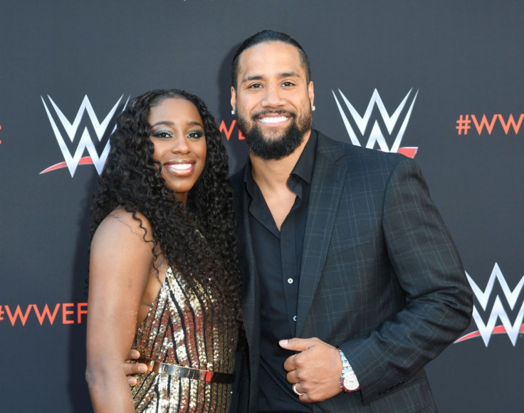 Naomi and Jimmy Uso