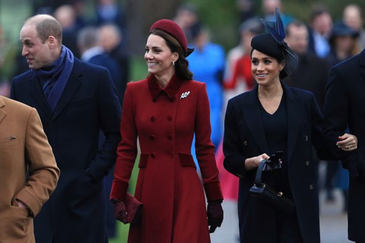 Kate Middleton Prince William and Meghan Markle