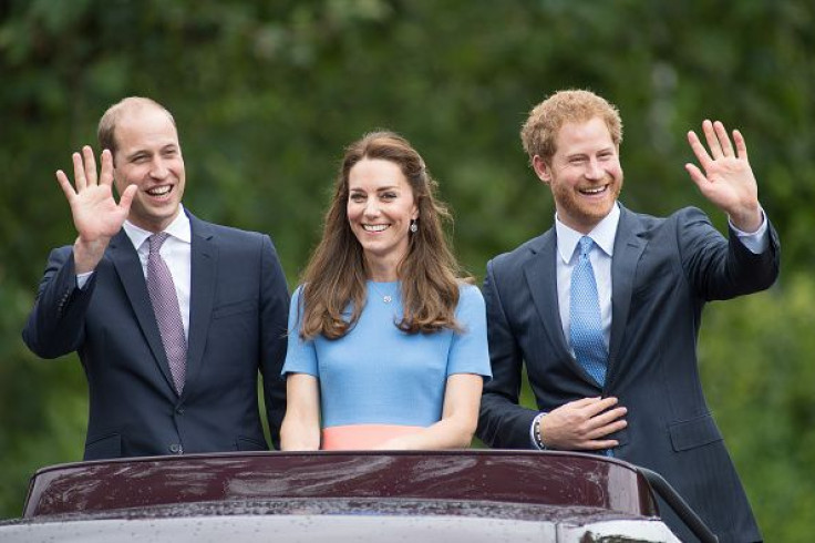 Prince William, Kate Middleton and Prince Harry