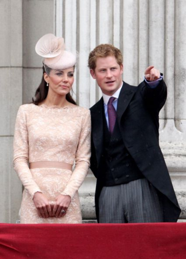 Kate Middleton and Prince Harry