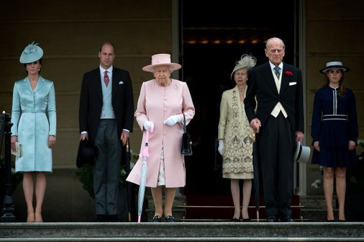 Queen Elizabeth II, Kate Middleton, Prince William, Prince Philip