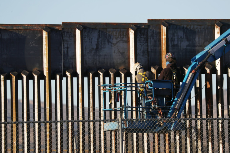 Border wall construction