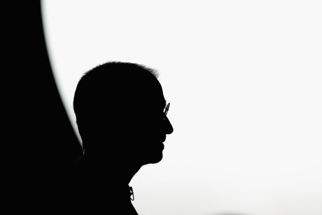 Steve Jobs profile silhouette 
