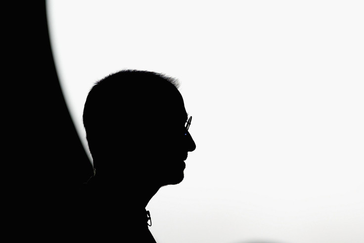 Steve Jobs profile silhouette 