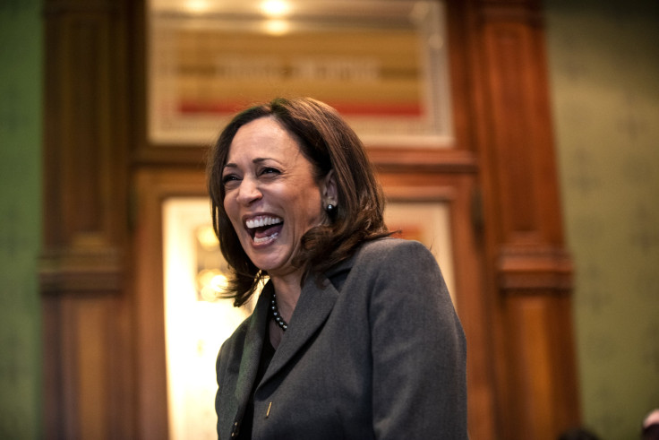 Kamala Harris at Iowa State House