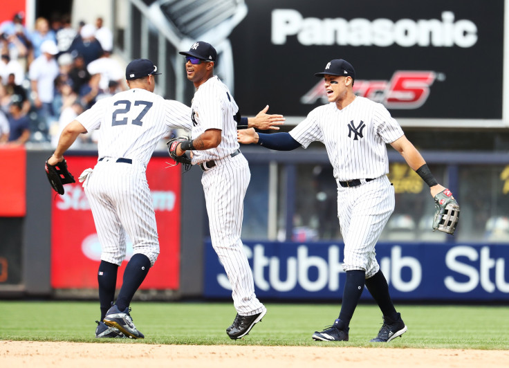 Aaron Hicks Yankees outfield