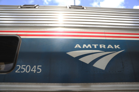 Amtrak train exterior