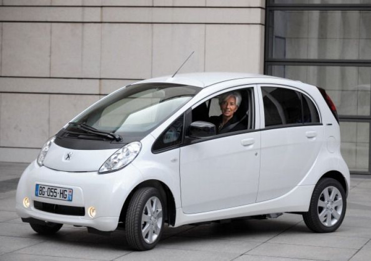 Peugeot iOn small electric car 