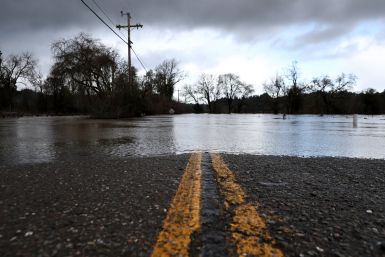 Floodwaters along Russian River