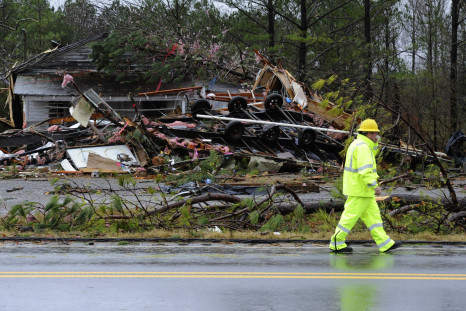 Tornado cleanup efforts in Alabama
