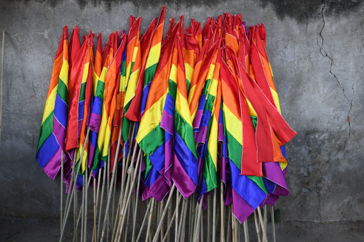 Rainbow flags