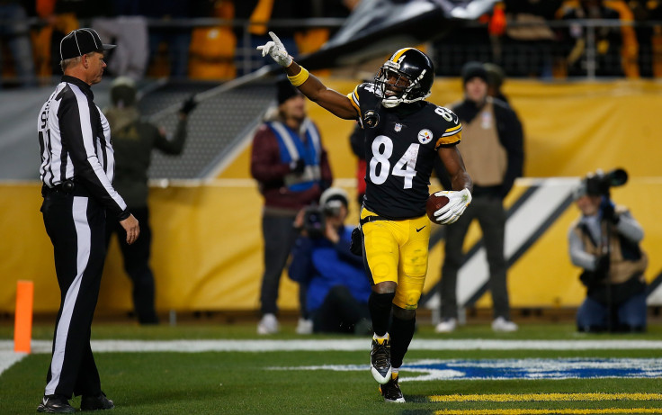 Antonio Brown Steelers Packers