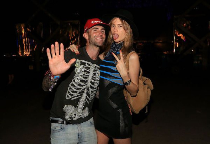 Adam Levine and Behati Prinsloo