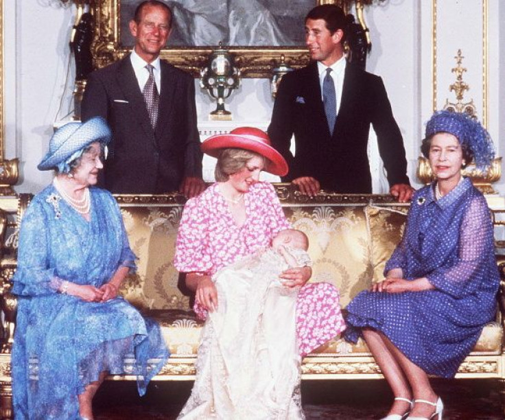 Prince Philip, Queen Mother, Princess Diana, Queen Elizabeth, Prince Charles, Prince William