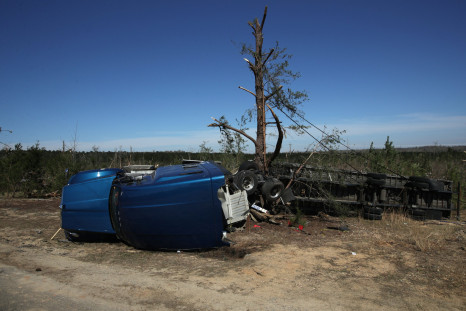 Tornado damage in Alabama
