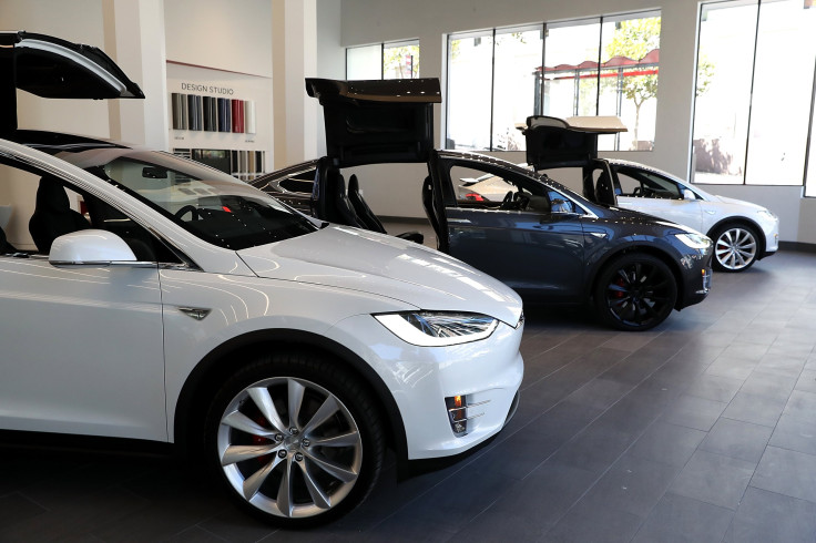 GettyImages-Tesla Model X cars