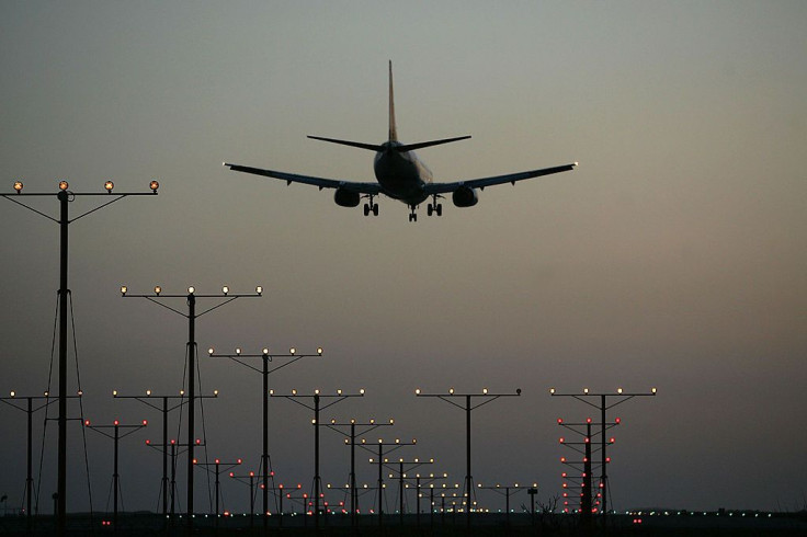 Woman Restrained On Plane