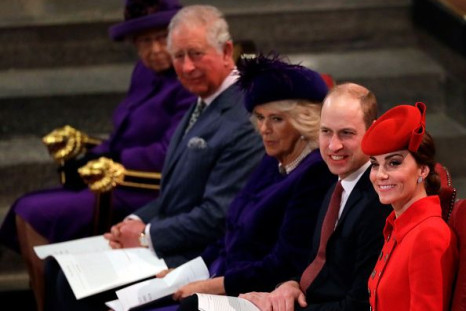 Prince Charles Camilla Parker Bowles Prince William Kate Middleton and Queen Elizabeth II