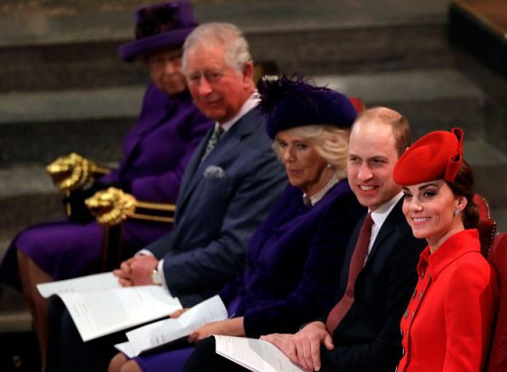 Prince Charles Camilla Parker Bowles Prince William Kate Middleton and Queen Elizabeth II