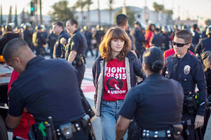 Arrested for wanting a decent minimum wage