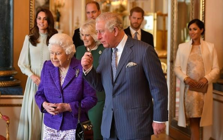 Queen Elizabeth II Prince Charles and other members of the royal family
