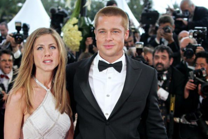 Brad Pitt and Jennifer Aniston