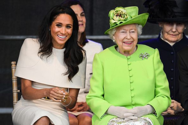 Meghan Markle and Queen Elizabeth II