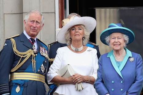Prince Charles Camilla Parker Bowles and Queen Elizabeth II