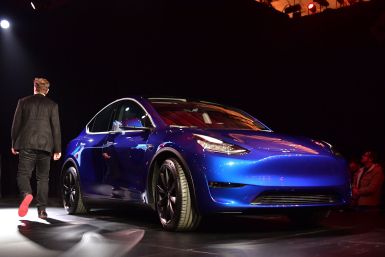 Tesla Model Y Blue