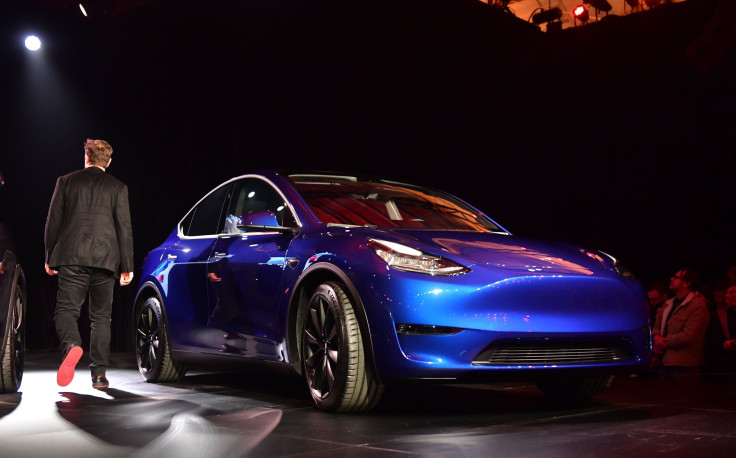 Tesla Model Y Blue