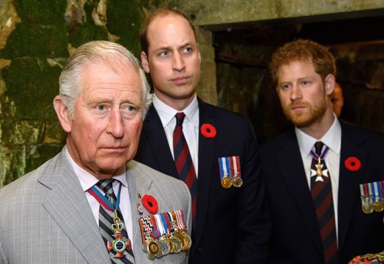 Prince Charles Prince William and Prince Harry