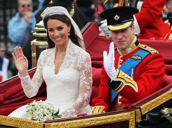 Of course Kate Middleton's wedding dress has been…