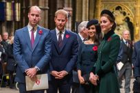 Prince William, Prince Harry, Meghan Markle and Kate Middleton