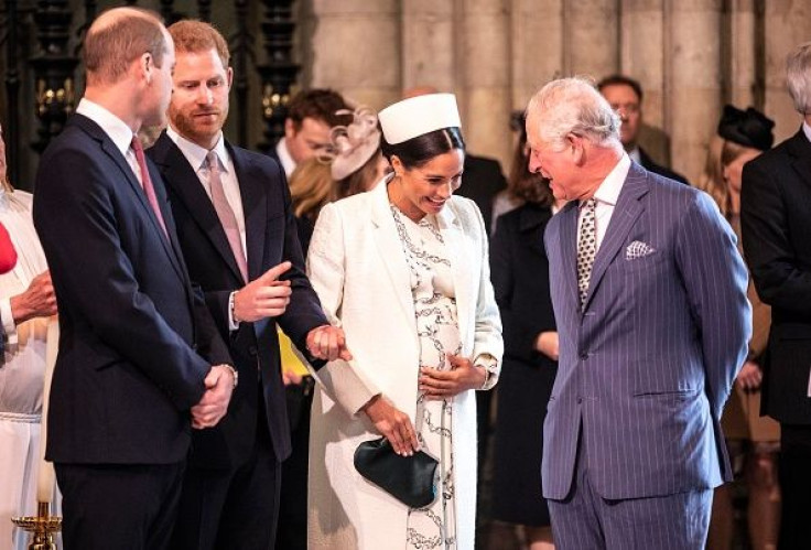 Prince William, Prince Harry, Meghan Markle and Prince Charles