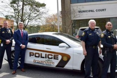 Tesla Model S of the Brookhaven Police Department