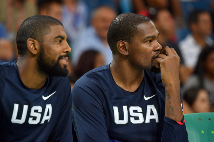 Kyrie Irving and Kevin Durant