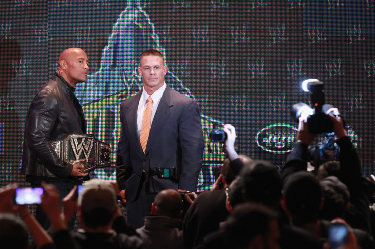 John Cena The Rock WWE