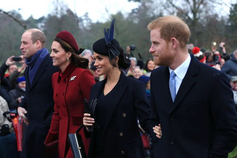 Prince William, Kate Middleton, Meghan Markle and Prince Harry