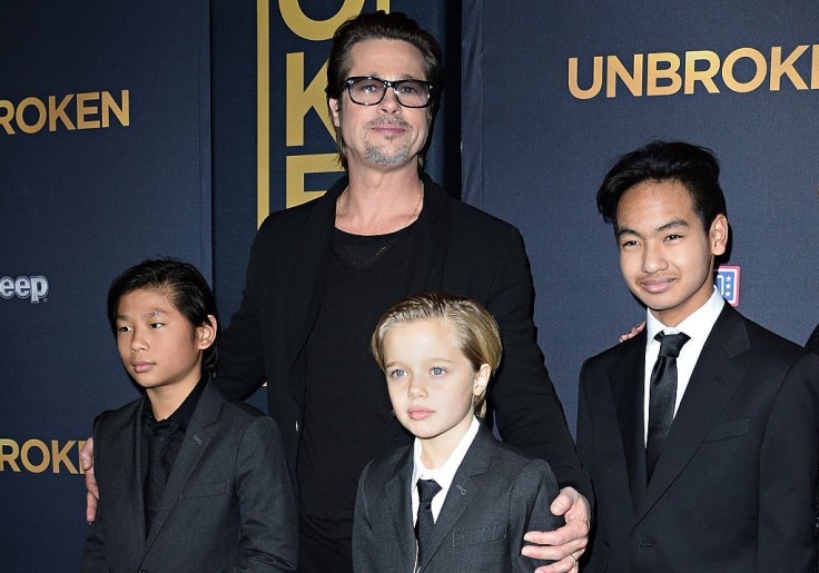 Brad Pitt, Shiloh, Pax, Maddox