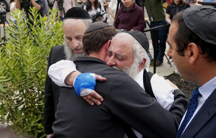 Injured rabbi at Poway synagogue