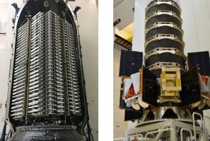 60 Starlink satellite stack