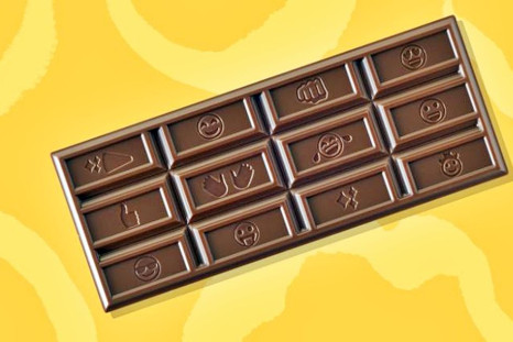 Hershey's emoji milk chocolate bar